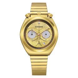 Citizen Star Wars C-3PO Gold Dial Stainless Steel Watch Eco-Drive AN3662-51W