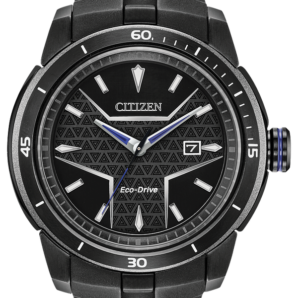 Citizen eco drive black panther online watch