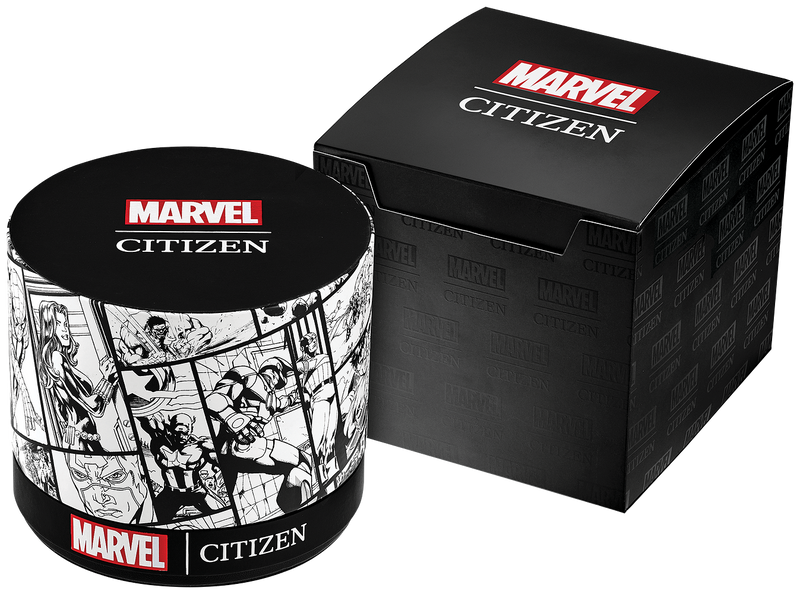 Citizen Marvel Spider Man Blue Dial Eco-Drive Watch CA0429-53W